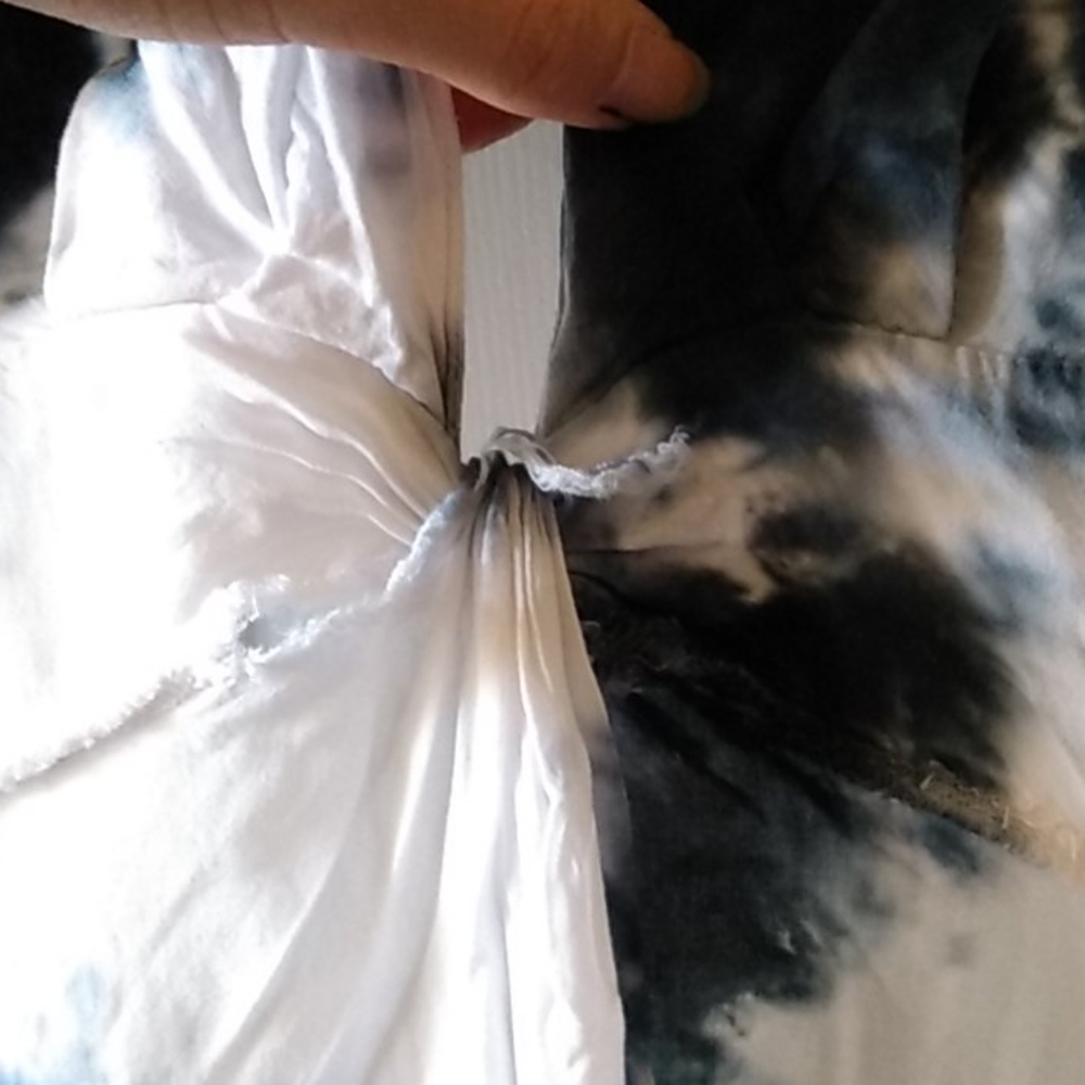 Open back Blu moon tie dye mini dress xs - Picture 16 of 16